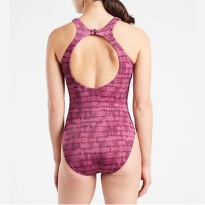 Athleta NWT Maldives Printed One Piece Bathing Suit - Size Small